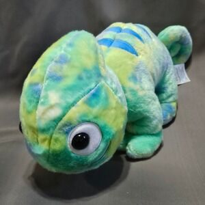 Build-A-Bear Workshop Tie Dye Chameleon Plush Green Blue Yellow 032410 2024